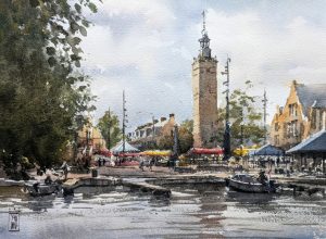 Nieuwkoop in de zomer